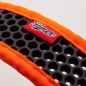 Preview: SOFTY Halsband | Länge: 45-51cm | Breite: 5,1cm | Farbe: orange/schwarz
